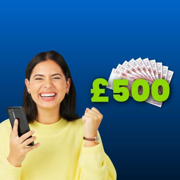 FREE ENTRY! - Win £500 Cash!